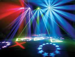 A bright lights on a stage  Description automatically generated